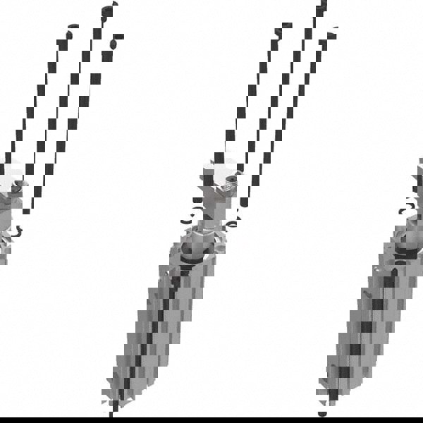 Clamp Bases; For Use With: 9500-2 Version Clamps ; Mount Hole Size: M5 x 100 ; Overall Height (Decimal Inch): 4.0000 ; Overall Width (Mm): 5.5 ; Overall Height (Mm - 5 Decimals): 100.00 ; UNSPSC Code: 31162907
